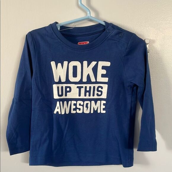 🎄NWT Cozy Blue and Red Pajama Set Plaid Pants 12-18months baby Christmas PJs - Picture 3 of 8